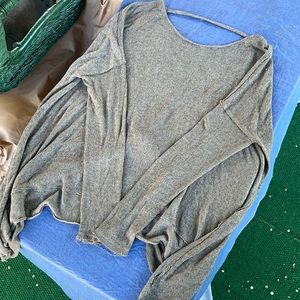 Free People Open Back Twist long sleeve